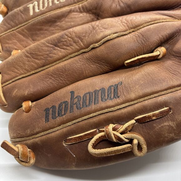 Nokona AMG 650 OW 13” Pro Model Baseball Glove Right Handed Throw - Top Grain - Picture 2 of 13